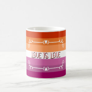 Tasse du mois de la fierté "L'amour est l'amour"