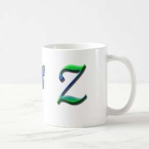Tasse du monogramme Z