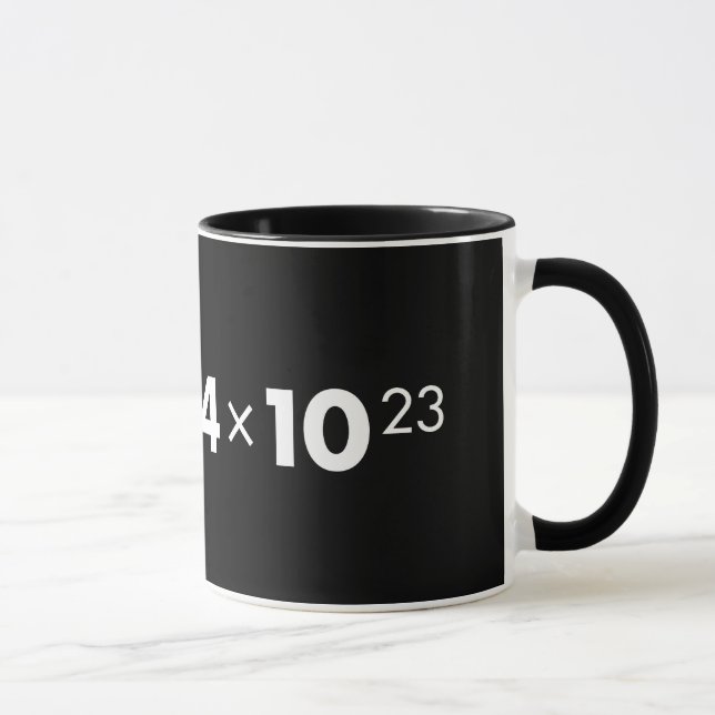 Tasse du nombre d'Avogadro (Droite)