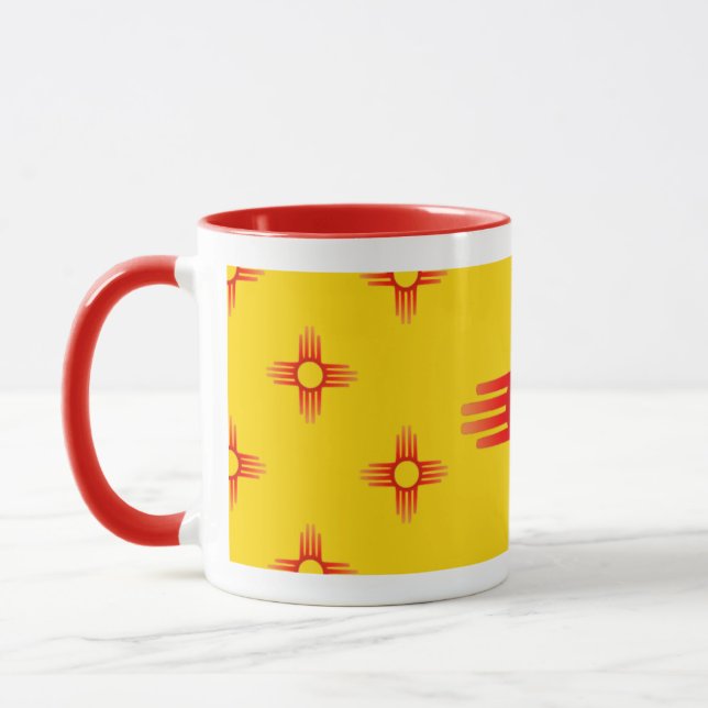 Tasse du Nouveau Mexique Zia Sun (Gauche)