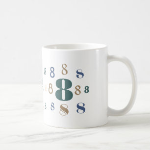 Tasse du numéro 8