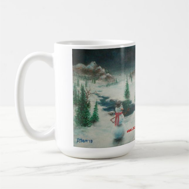 Tasse du pays des merveilles d'hiver (Gauche)