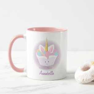 Tasse du petit gâteau   de licorne
