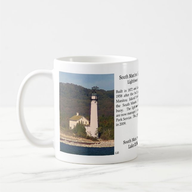 Tasse du phare de l'île South Manitou (Gauche)