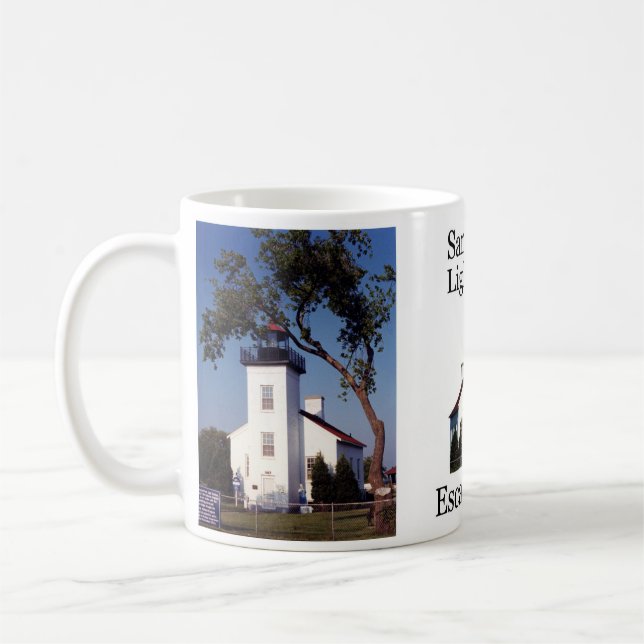 Tasse du phare de Sand Point Escanaba (Gauche)