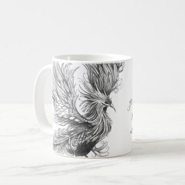 Tasse du Phénix Mythologique (Devant gauche)