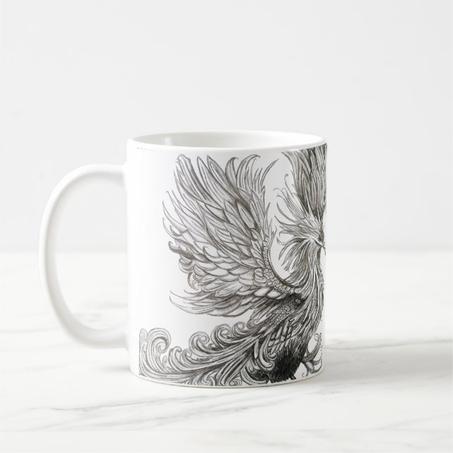 Tasse du Phénix Mythologique (Gauche)