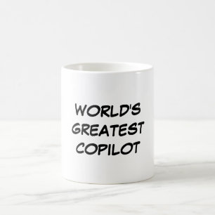 Tasse du plus grand "co-pilote du monde"