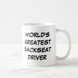 Tasse du plus grand "conducteur de banquette