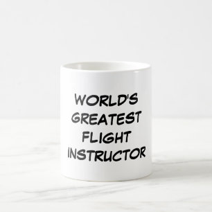 Tasse du plus grand "instructeur du vol du monde"