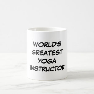 Tasse du plus grand "instructeur du yoga du monde"
