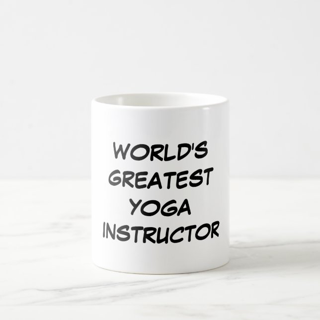 Tasse du plus grand "instructeur du yoga du monde" (Centre)