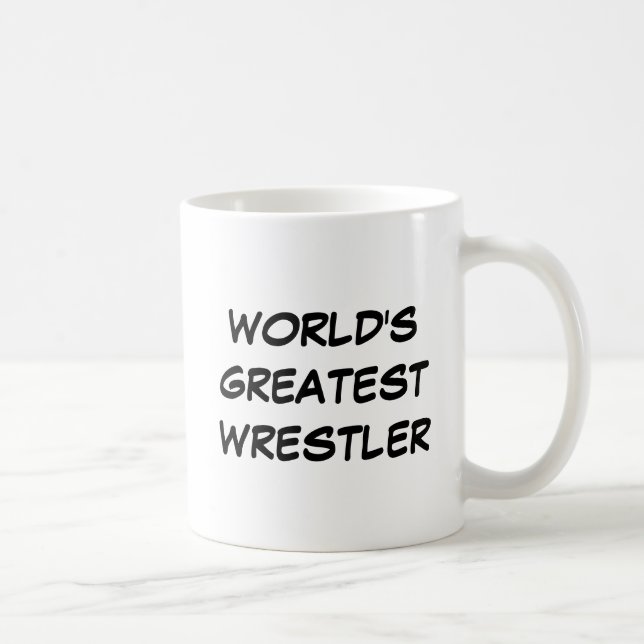 Tasse du plus grand "lutteur du monde" (Droite)