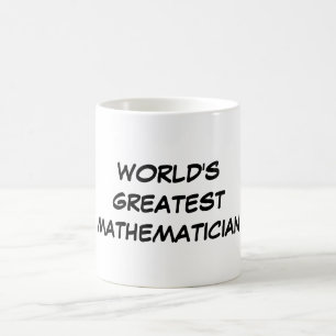Tasse du plus grand "mathématicien du monde"