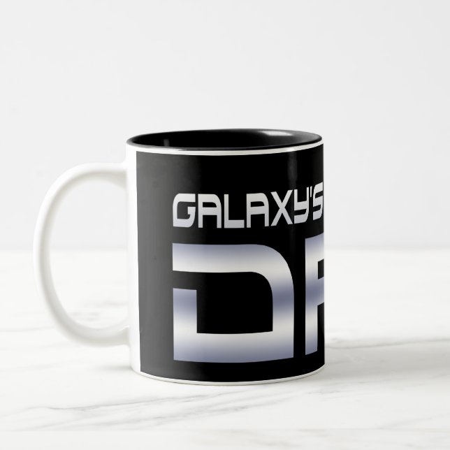 Tasse du plus grand papa de la galaxie grande (Gauche)