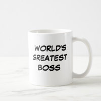 Tasse du plus grand "patron du monde"