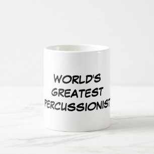 Tasse du plus grand "percussionniste du monde"