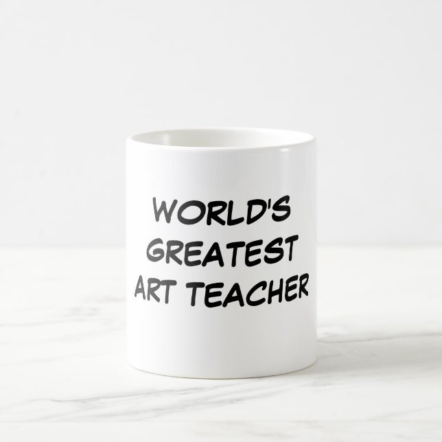 Tasse du plus grand "professeur d'art du monde" (Centre)