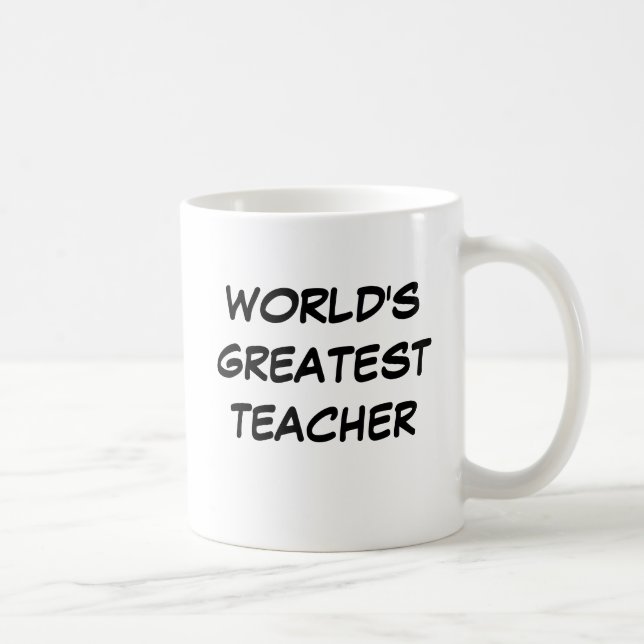 Tasse du plus grand "professeur du monde" (Droite)