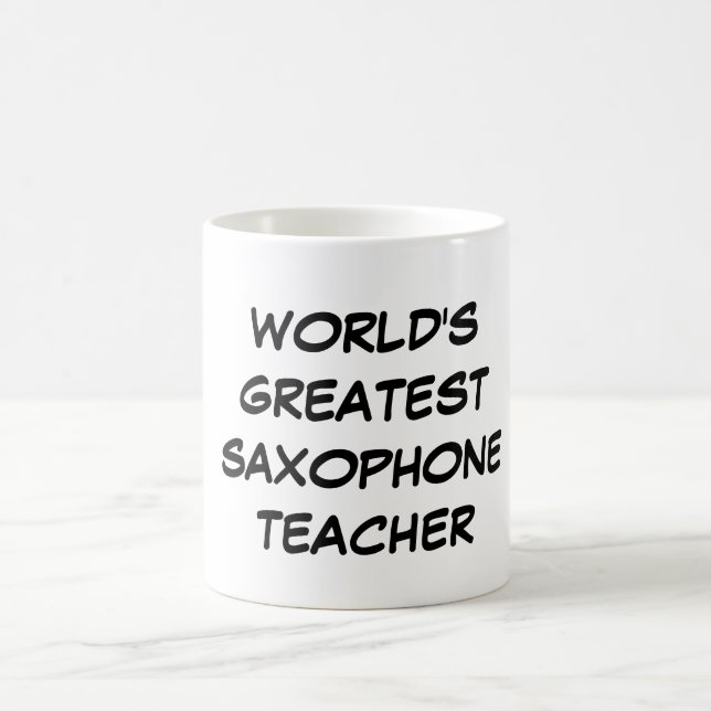 Tasse du plus grand "professeur du saxophone du (Centre)