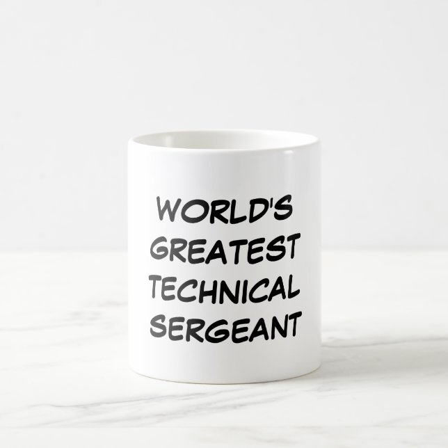 Tasse du plus grand "sergent technique du monde" (Centre)
