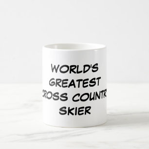 Tasse du plus grand "skieur du pays croisé du