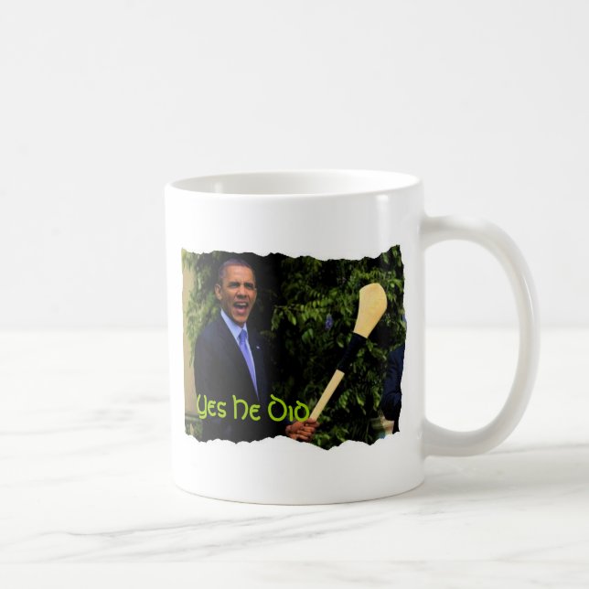 Tasse du Président Obama Irish Visit Coffe (Droite)