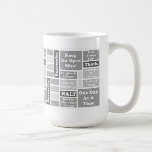tasse du slogan 12-Step