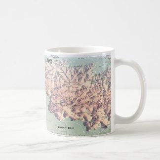 Tasse du sud de carte de jante de canyon grand