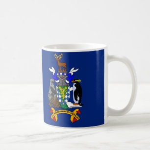 Tasse du sud de drapeau de la Géorgie