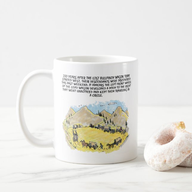 Tasse du train Bullfinch Wagon (Avec donut)