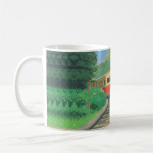 Tasse du train panoramique – Voyage en forêt