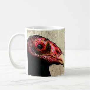 Tasse du vautour de Turquie (Buzzard à certains)