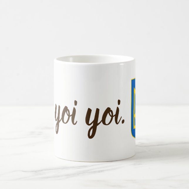 Tasse d'Ukrainien d'Oi Yoi Yoi Tryzub (Centre)