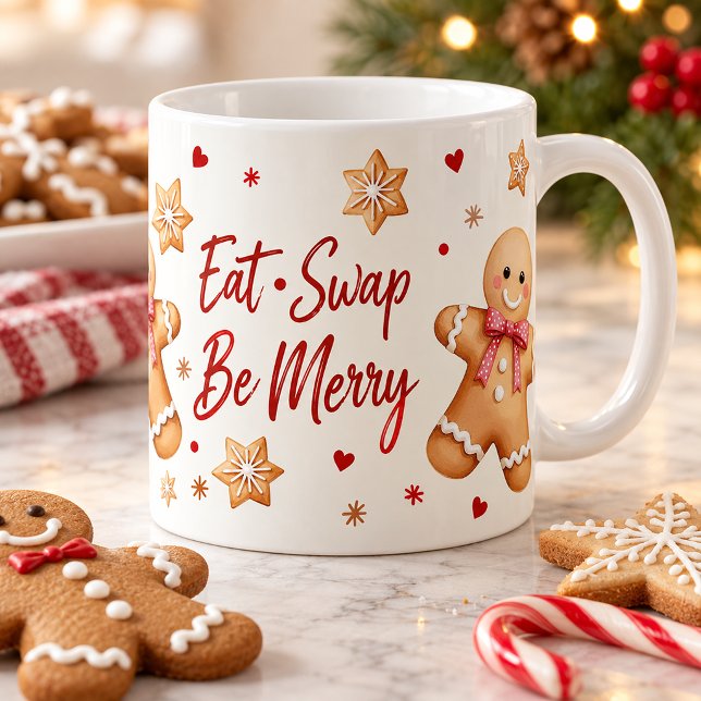 Tasse Échange de biscuits au gingembre Mangez Écha (Party Mug)