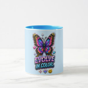 Tasse Éclaboussure de Couleur Vibrante