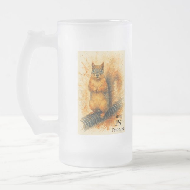 Tasse Écureuil Aquarelle – Cadeau de joli animal d (Gauche)