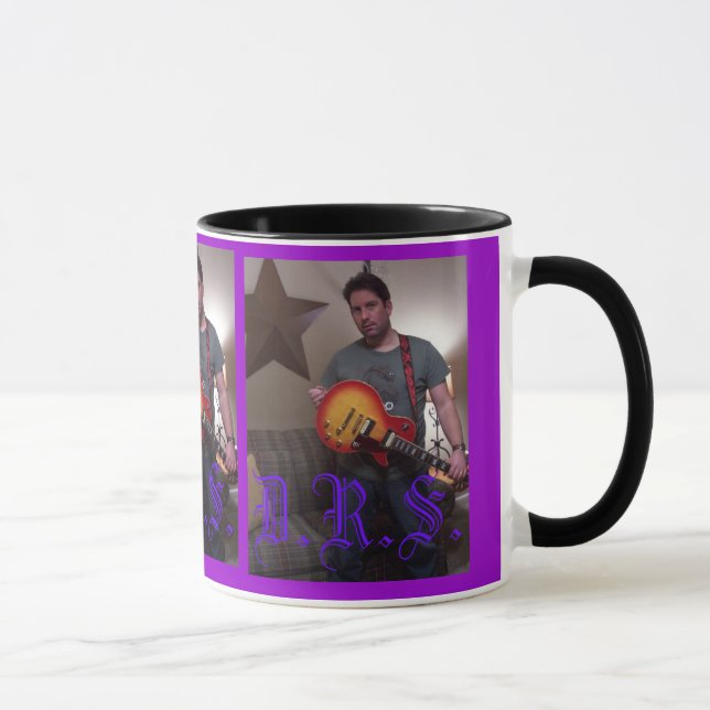 Tasse EFFRAYANTE D.R.S. gothique de guitare (Droite)
