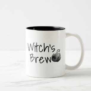 Tasse éffrayante de sorcière de Halloween