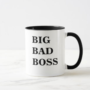 Tasse effrayante drôle de nom de patron de grand