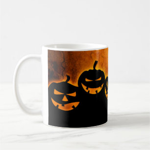 Tasse effrayante Jack-O-Lantern Halloween