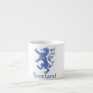 Tasse effrénée de lion de l'Ecosse, héritage