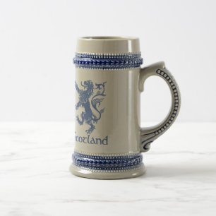 Tasse effrénée de lion de l'Ecosse, héritage