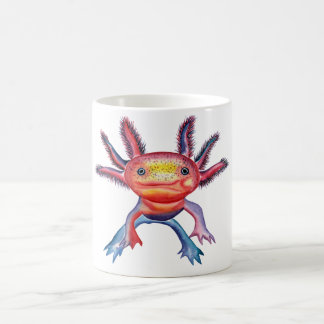 Tasse effrontée de conception d'Axolotl