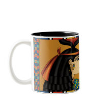 Tasse égyptienne de Hathor de déesse