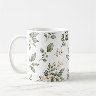 Tasse Élégante Botanique Eucalyptus