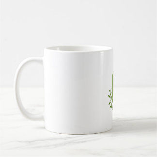 Tasse élégante de boisson matcha