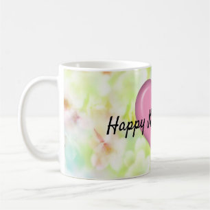 Tasse élégante florale pour la fête des mères