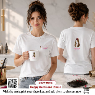 Tasse élégante pour coiffeur minimaliste