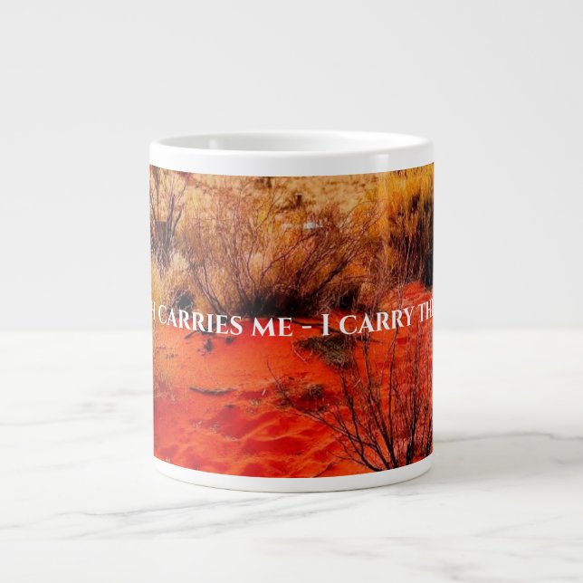 Tasse Élément Terre - La Terre Me Porte (Devant)